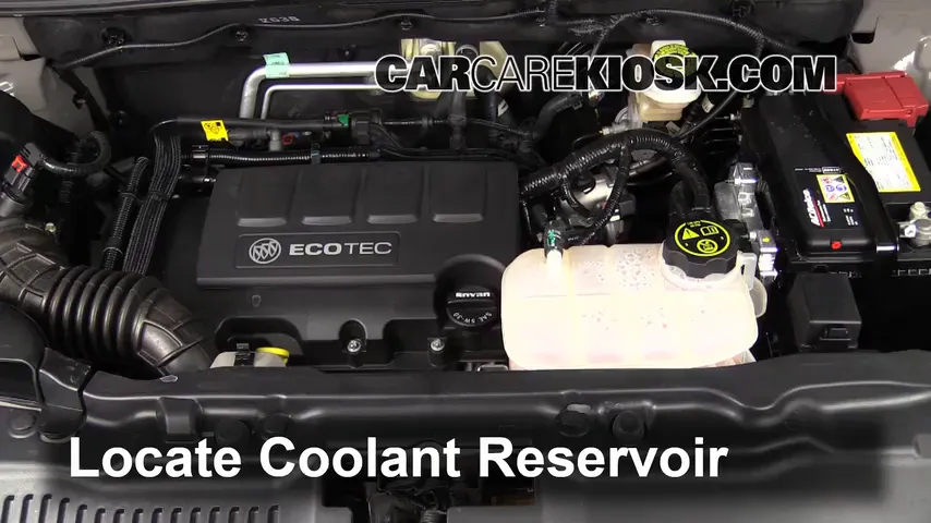 2014 Buick Encore 1.4L 4 Cyl. Turbo Coolant (Antifreeze) Flush Coolant